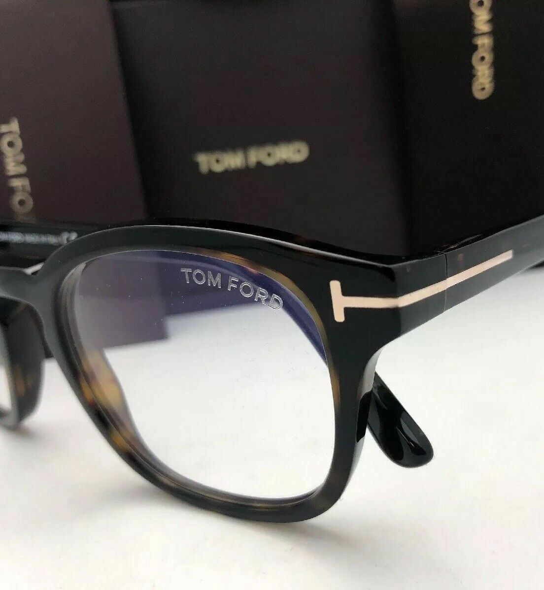 メガネ TOM FORD FW25 Tom Ford - FT5532-B 52E (FT5532-B 52E) Tom Ford FT5532-B Blue-Light Block with Clip-On 52E glasses
