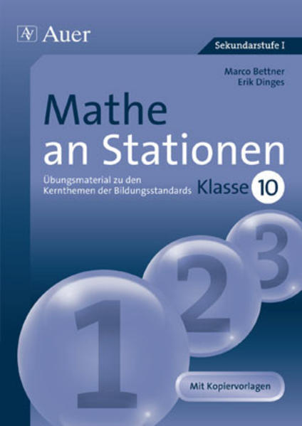 Thumbnail - Mathe An Stationen | Marco Bettner, Erik Dinges | Deutsch
