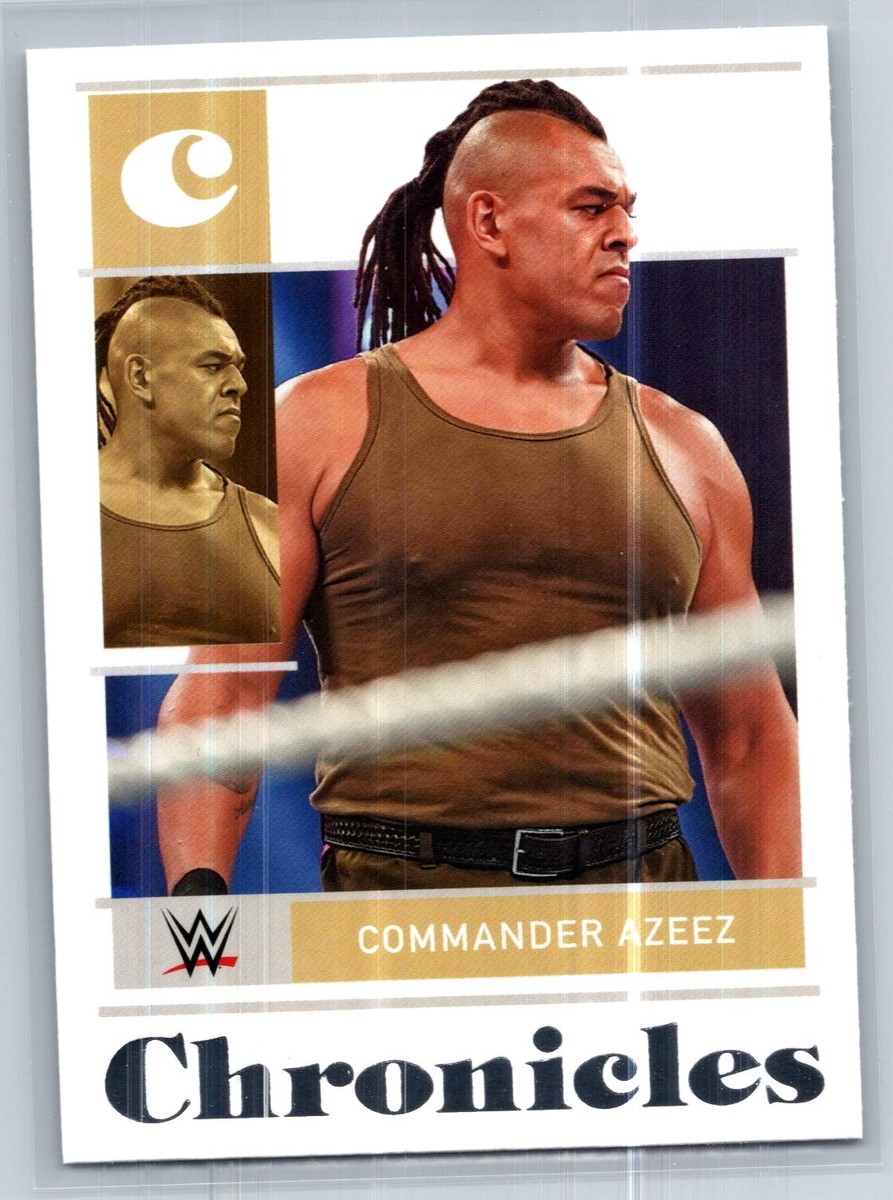2022 Panini Chronicles WWE #10 Commander Azeez | eBay