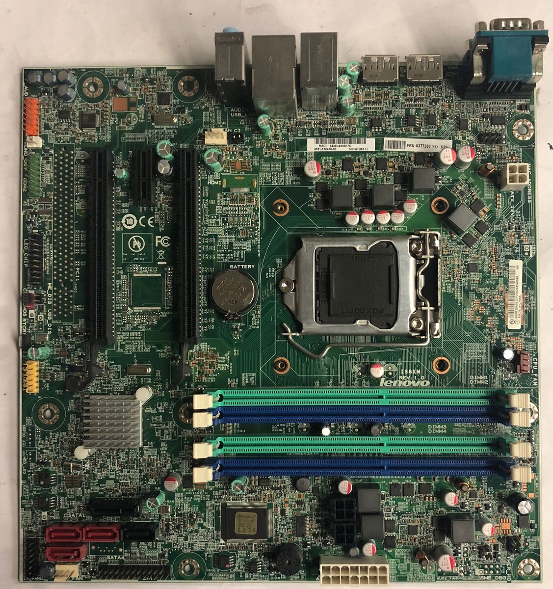 Lenovo ThinkCentre M83 Mini Tower Desktop IS8XM Motherboard Lenovo ThinkCentre M83 Mini Tower Desktop IS8XM Motherboard