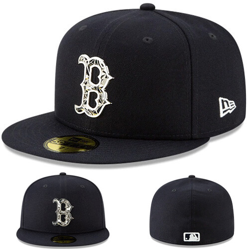New Era Boston Red sox Navy Fitted Hat 