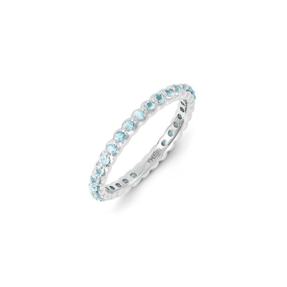 Sterling Silver Stackable Expressions Sky Blue Topaz Ring Sterling Silver Stackable Expressions Sky Blue Topaz Ring