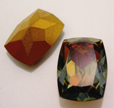 1x SWAROVSKI VINTAGE 4561 VITRAIL MEDIUM 16mm x 12mm STONE CRYSTAL