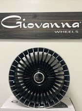 4 24x10 Giovanna Tulum Gloss Black Machined Tip 6x139.7 Escalade Tahoe Yukon