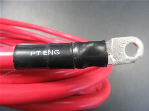 Rojo 2 AWG Cable Calibre/Eléctrico Cable 1/2' pies E67078 Barco Marina | eBay