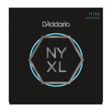 D'Addario NYXL1152 Electric Guitar Strings; gauges 11-52
