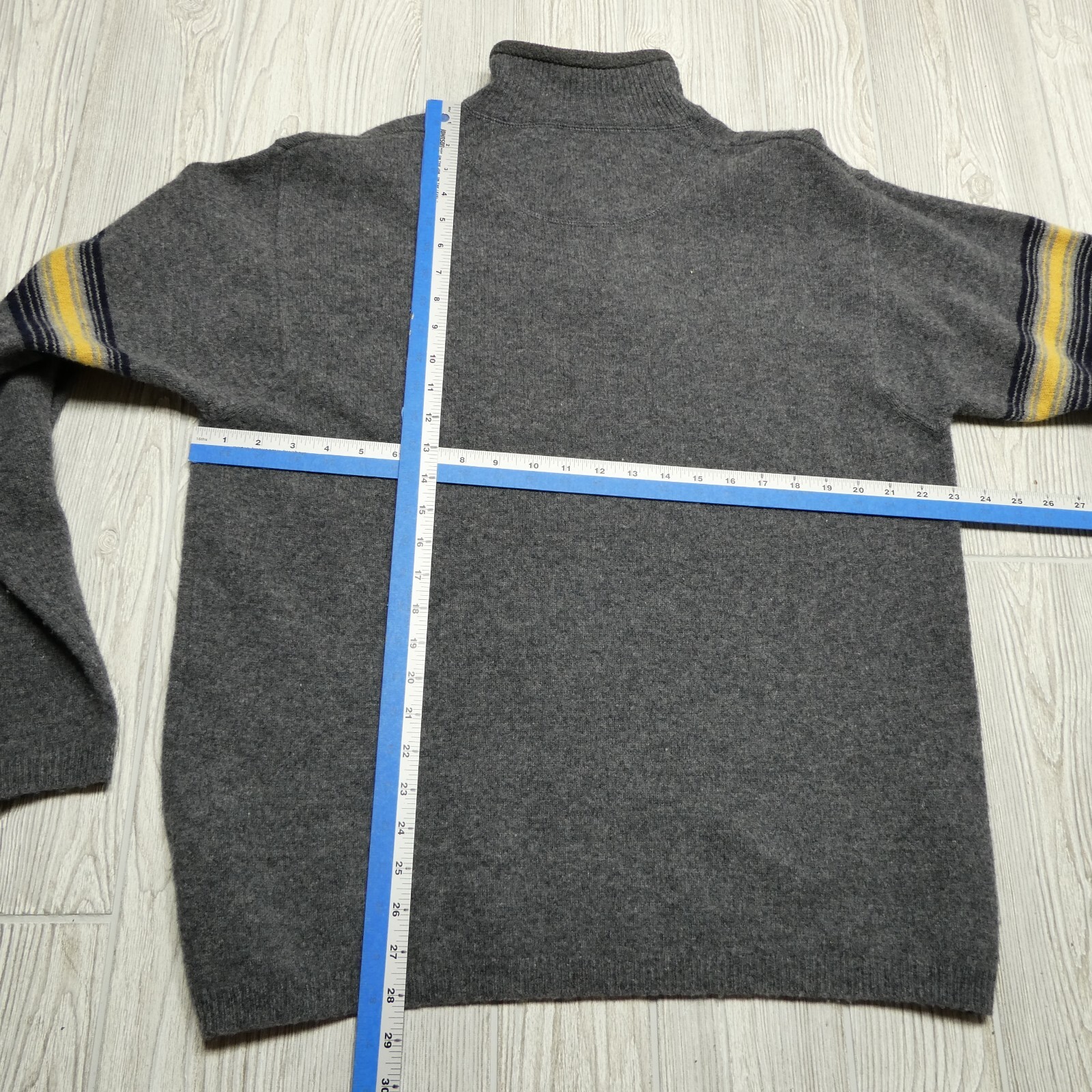 American Eagle AE77 Performance Wool Sweater Gray… - image 7