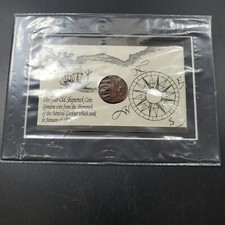 Admiral Gardner Shipwreck East India X Ten Cash circulated in display packet