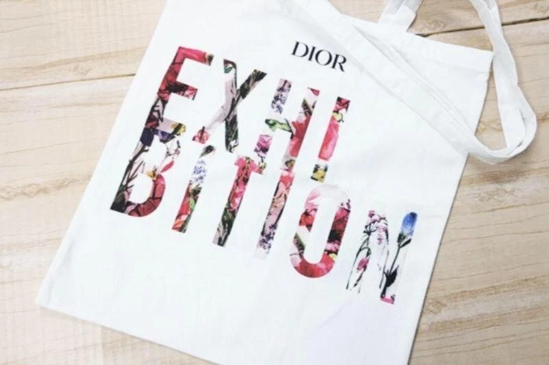Sac fourre tout DIOR Miss Dior Exposition Nouveauté Limitée Motif Floral A4 2021 Neuf