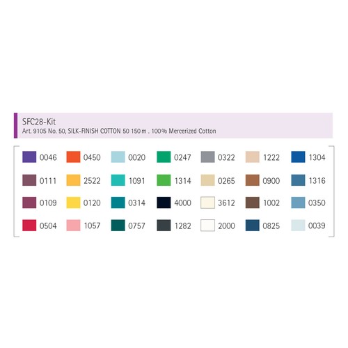 Premium Quality Mettler 100% Cotton Silk Finish Sewing Thread Embroidery Craft - Picture 17 of 17