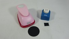 Lot of 2 Marvy Uchida Paper Punches for Card Crafts