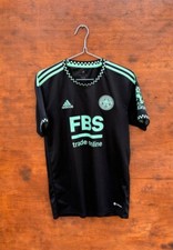 LEICESTER CITY 2022/2023 AWAY FOOTBALL SHIRT JERSEY ADIDAS SIZE S ADULT