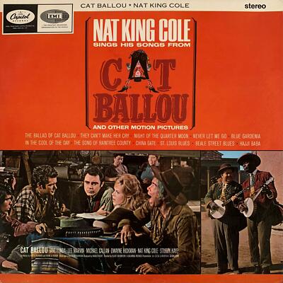 Nat ''King'' Cole - Nat ''King'' Cole Sings His Songs From Cat Ballou (LP) (VG-EX/VG