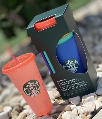 Starbucks Cold cup Tumbler 5 Pk Summer 2020 | eBay