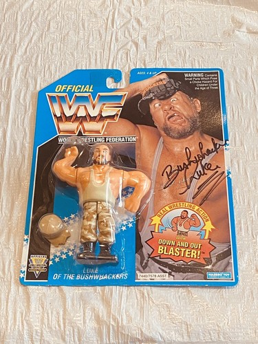 Vintage WWF Hasbro Bushwackers Luke 1990 Series 1 ...