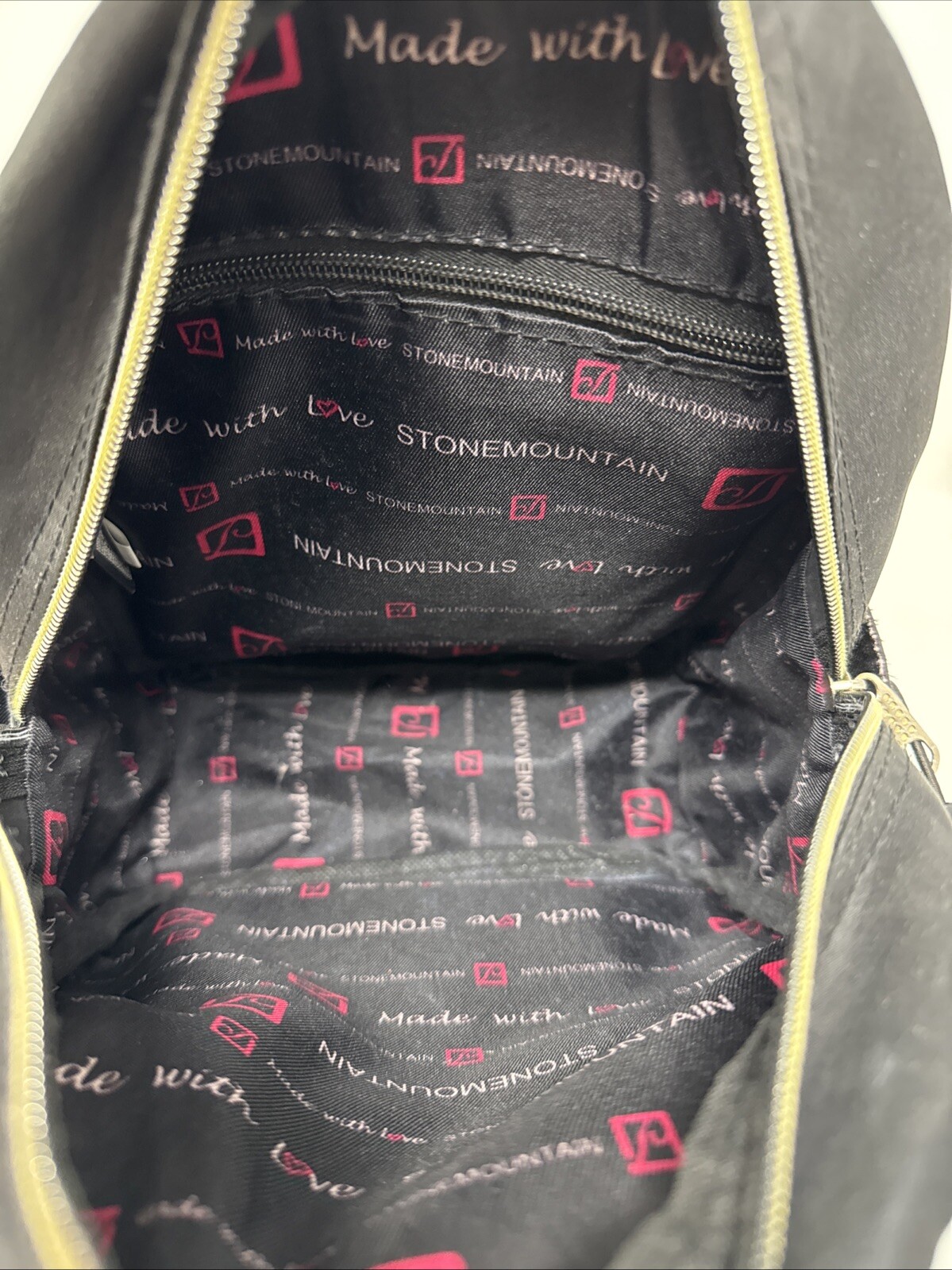 Stone Mountain Black Small Backpack/shoulder Bag. - image 7