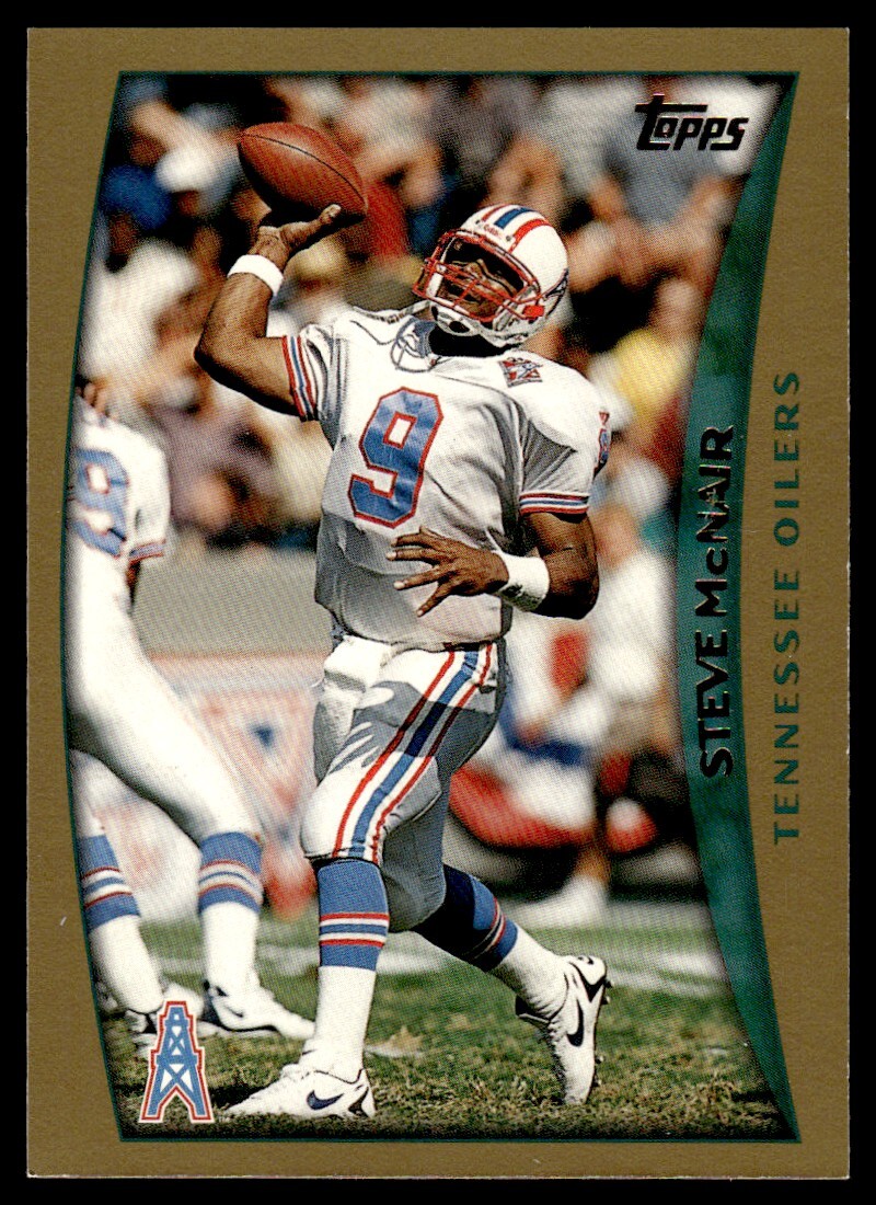 1998 Topps Football Steve McNair Tennessee Oilers #240 NM | eBay