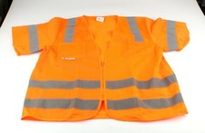 Radians 2 Pockets Orange Mesh High Visibility Safety Vest, ANSI/ ISEA 107-2010
