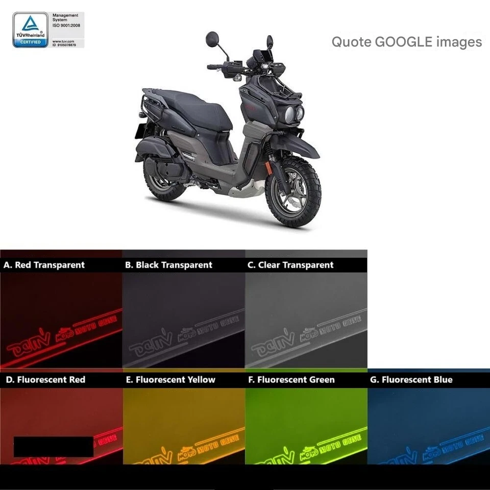 Protector Gafas Faro Grueso (3 mm) para Yamaha Zuma 125 2022-2025 Foto 4 de 4