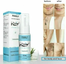 Pansly Herbal Gentle Hair Removal Spray Nourish Permanent Hair Growth Inhibitor