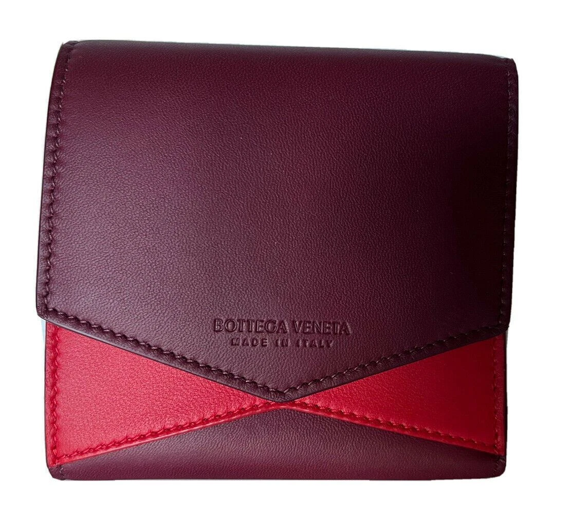 bottega veneta red wallet