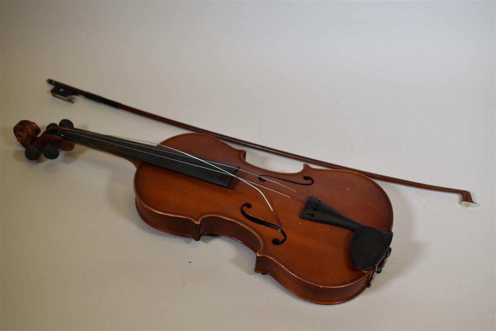 Antique Antonius Stradivarius Cremonefis Faciebat Anino 17 Violin W/ Bow AS IS