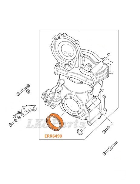 DEFENDER -06/Discovery I/RR Classic Front Cover Oil Seal Part ERR6490 ...