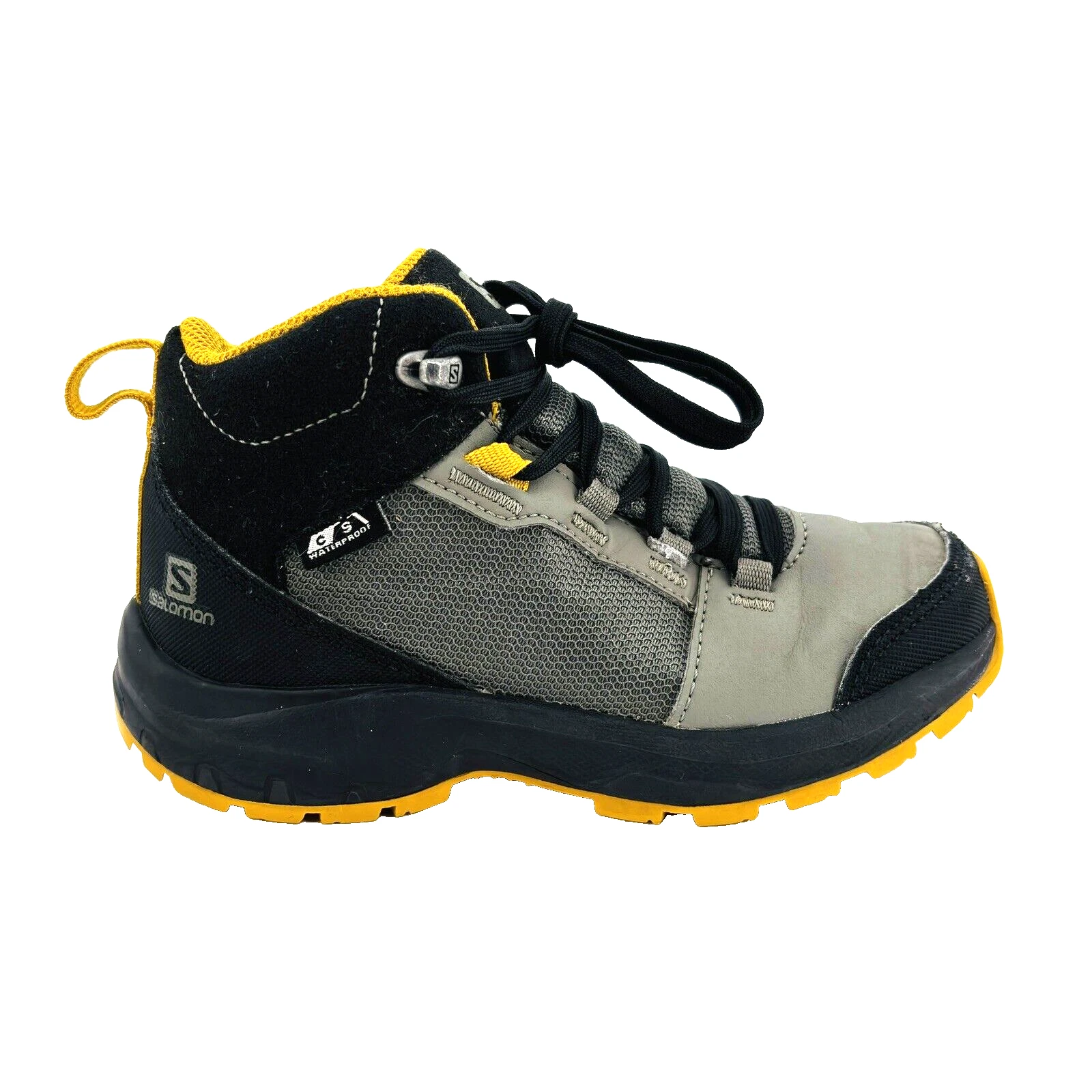 Stivali da trekking impermeabili Little Kids 13 Salomon Outward giallo nero grigio 409722