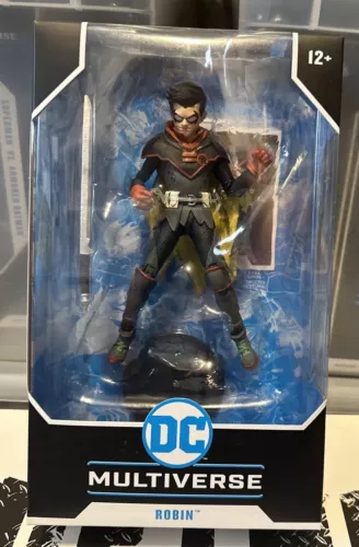 McFarlane DC Comic Multiverse Robin Infinite Frontier Action Figure W/ Sword New