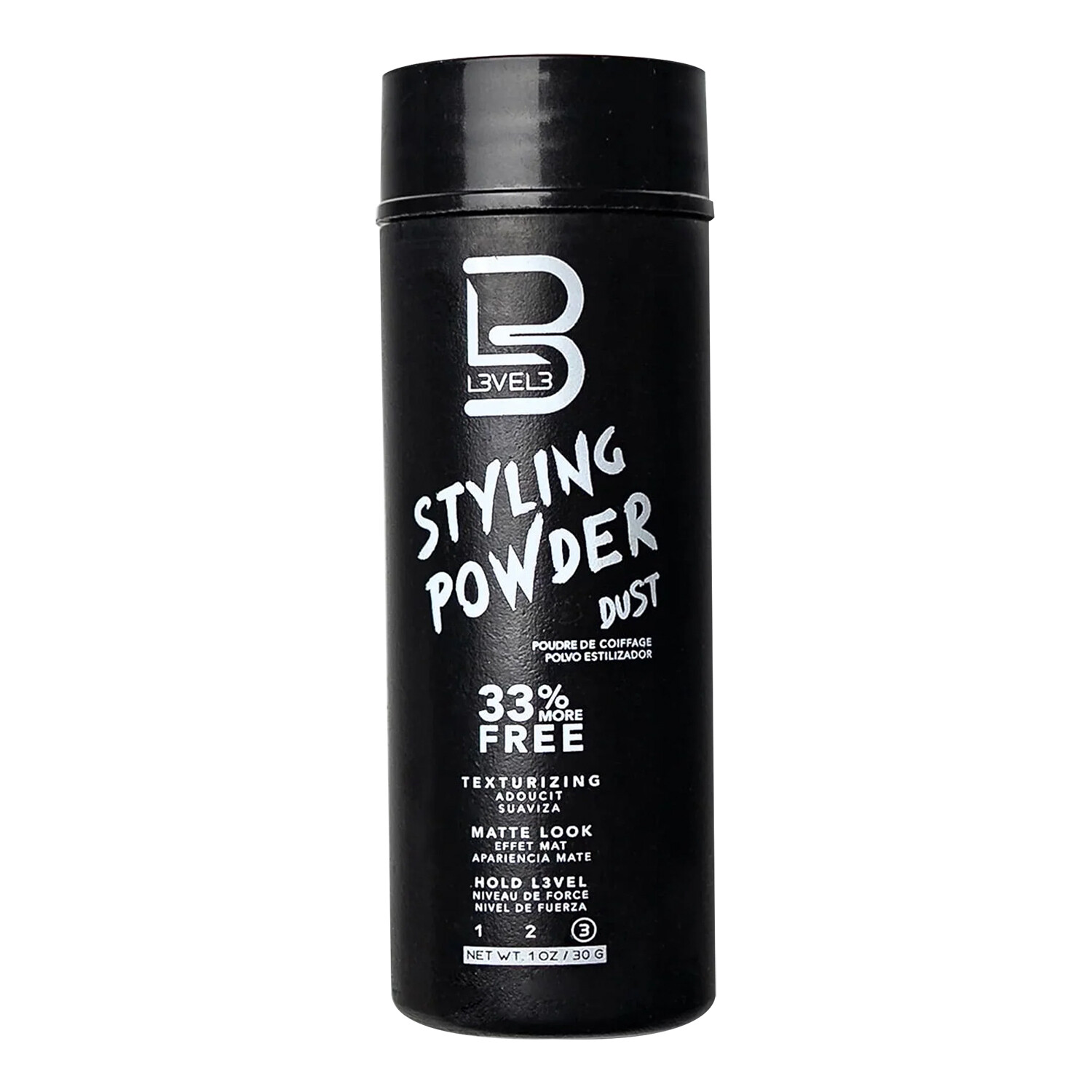 Level 3 Styling Powder, Natural Look L3 - Easy to Apply with No Oil or Grease