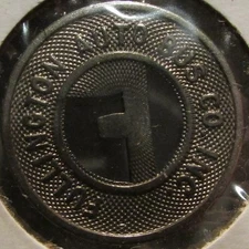 1945 Fullington Auto Bus Co. Inc. Clearfield, PA Transit Bus Token Pennsylvania