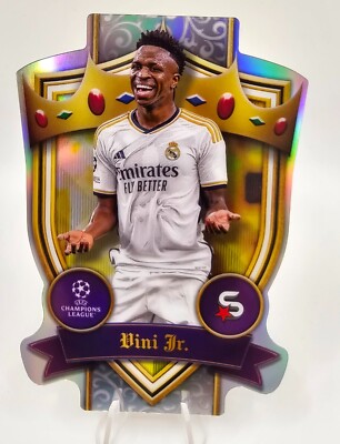 Topps Super Stars 23/24 Vini Jr Royal Shield Chrome Real Madrid #ROY-3