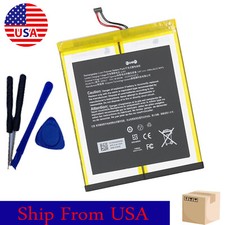 58-000187 2955C7 Battery For Amazon Kindle Fire HD 10.1 7th Gen SL056ZE Tool
