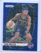 2024 Panini Prizm WNBA ERICA WHEELER #61 BLUE VELOCITY PRIZM FEVER
