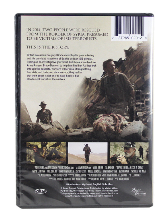 Saving Sophia A Rescue In Sinjar NEW DVD Drama Inspired by True