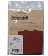 HO Scale Design Preservation 30104 Blank Wall (4) pcs
