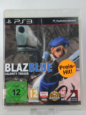 Sony Playstation 3 PS3 PAL OVP Blazblue Calamity Trigger NEU Verschweißt