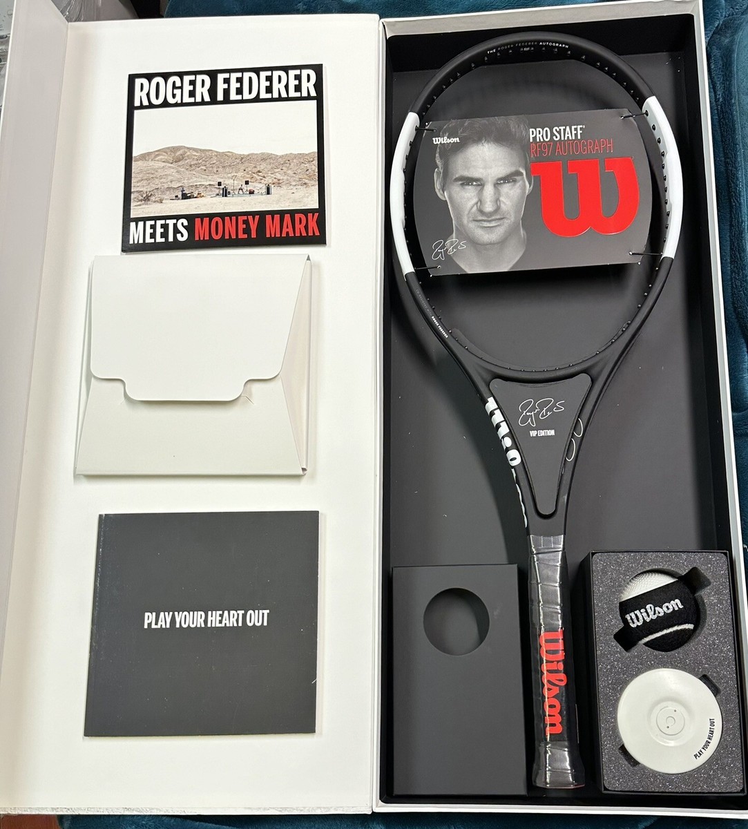 Roger Federer Wilson LIMITED EDITION RF97 BOX SET | eBay