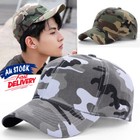 Trucker Camouflage Camo Hat Army Outdoor Military Men Baseball Cap Women Sunhat