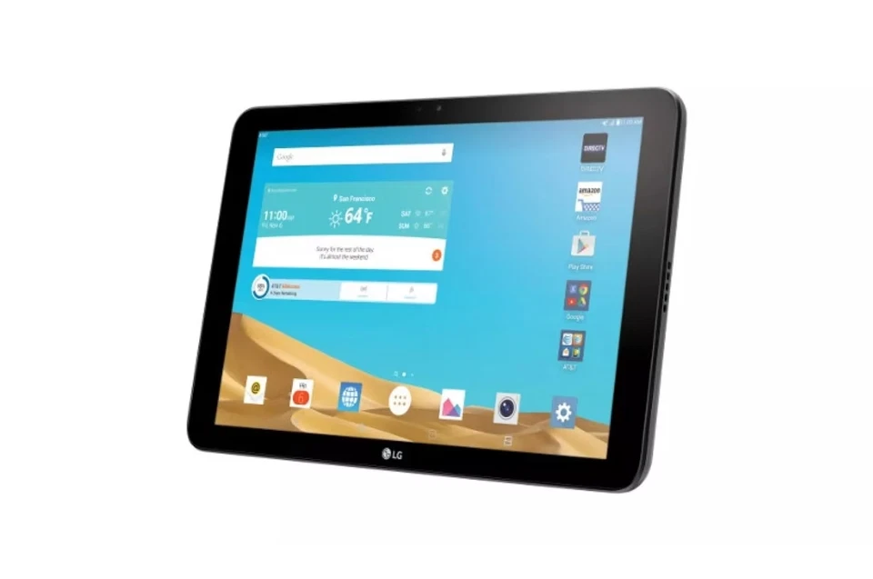 LG G PAD X 10.1" TABLET 4G LTE V930 GSM ON AT&T 32GB BLACK EXCELLENT CONDITION - Image 2 of 3