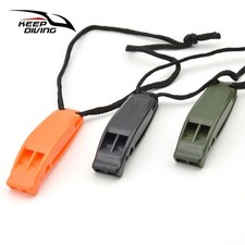 Emergency Whistle 7.2*2*1.5CM CampingKayak Outdoor Survival PP Rescue Diving