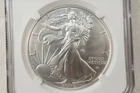 NobleSpirit 2025 W American Burnished Silver Eagle 1oz NGC MS 70 Uram Signature