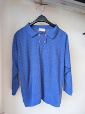 Vintage Beldoch Popper Sweater Size Large Poof Sleeve  Grannycore Cottagecore