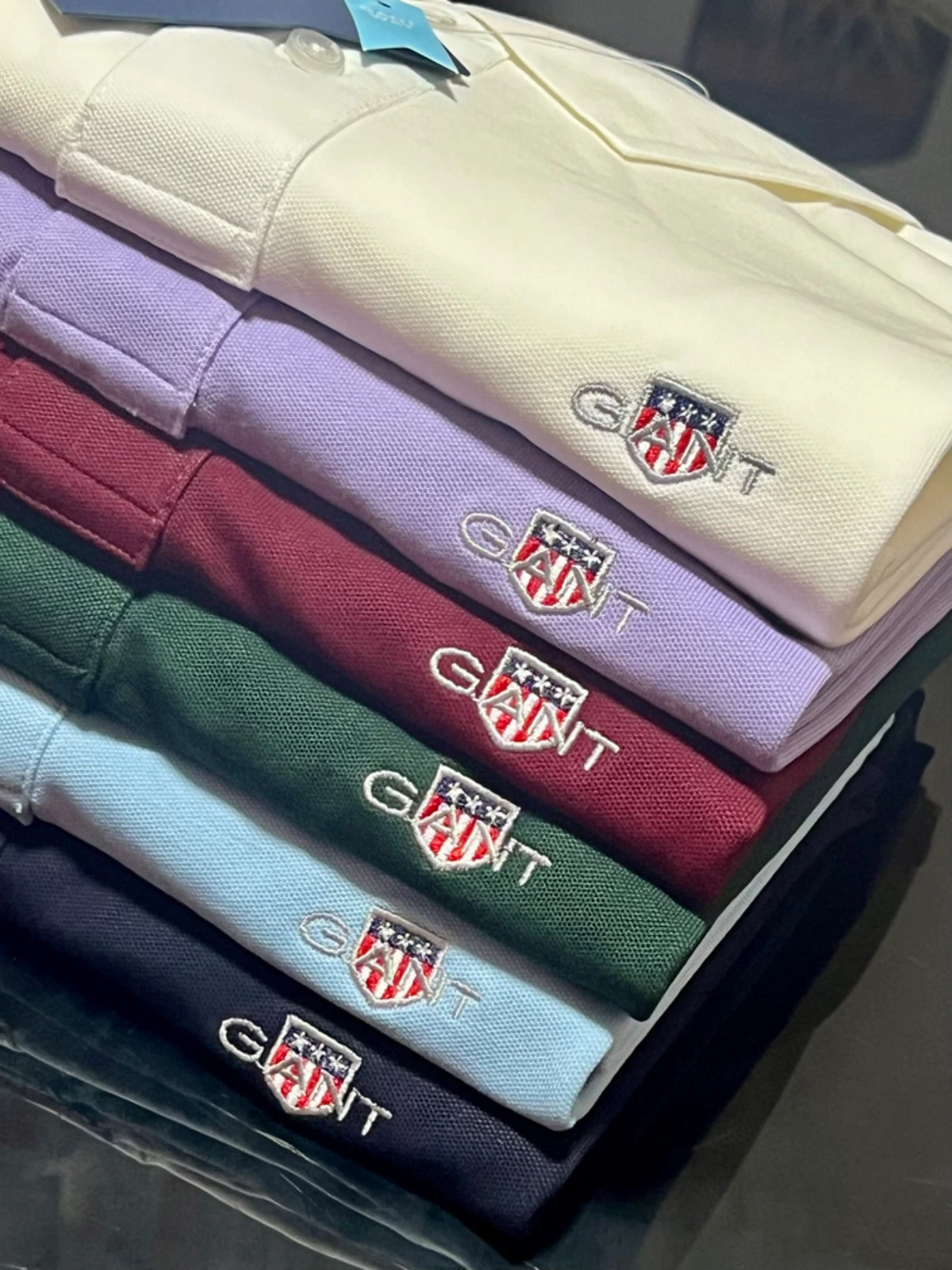 GANT Mens Polo Shirt Short Sleeve Cotton Shield Logo Slim Fit Casual Top S-XXL
Opens in a new window