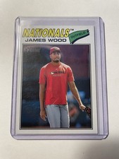 Topps 2024 Heritage James Wood Image Variation #295 Rookie Washington Nationals