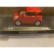 Toyota IQ 2009 Color Red Manufacturer Minichamps Brand New  1 43 Mini Car