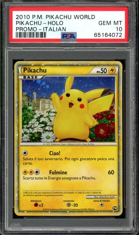 Pikachu Pokémon TCG Individual Collectible Card Game Cards in