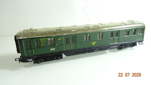 Märklin H0 346/S Postwagen 5620 Han Blech, siehe Foto RR2604 o. | Zustand: Gebraucht