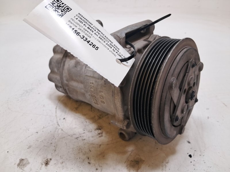 9800821980 compresor del aire acondicionado PEUGEOT BIPPER brufpK8156-334265