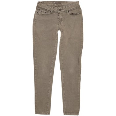 Levi's 535 Skinny Slim Stretch Jeans Damen Grau W28 L29 (107779)